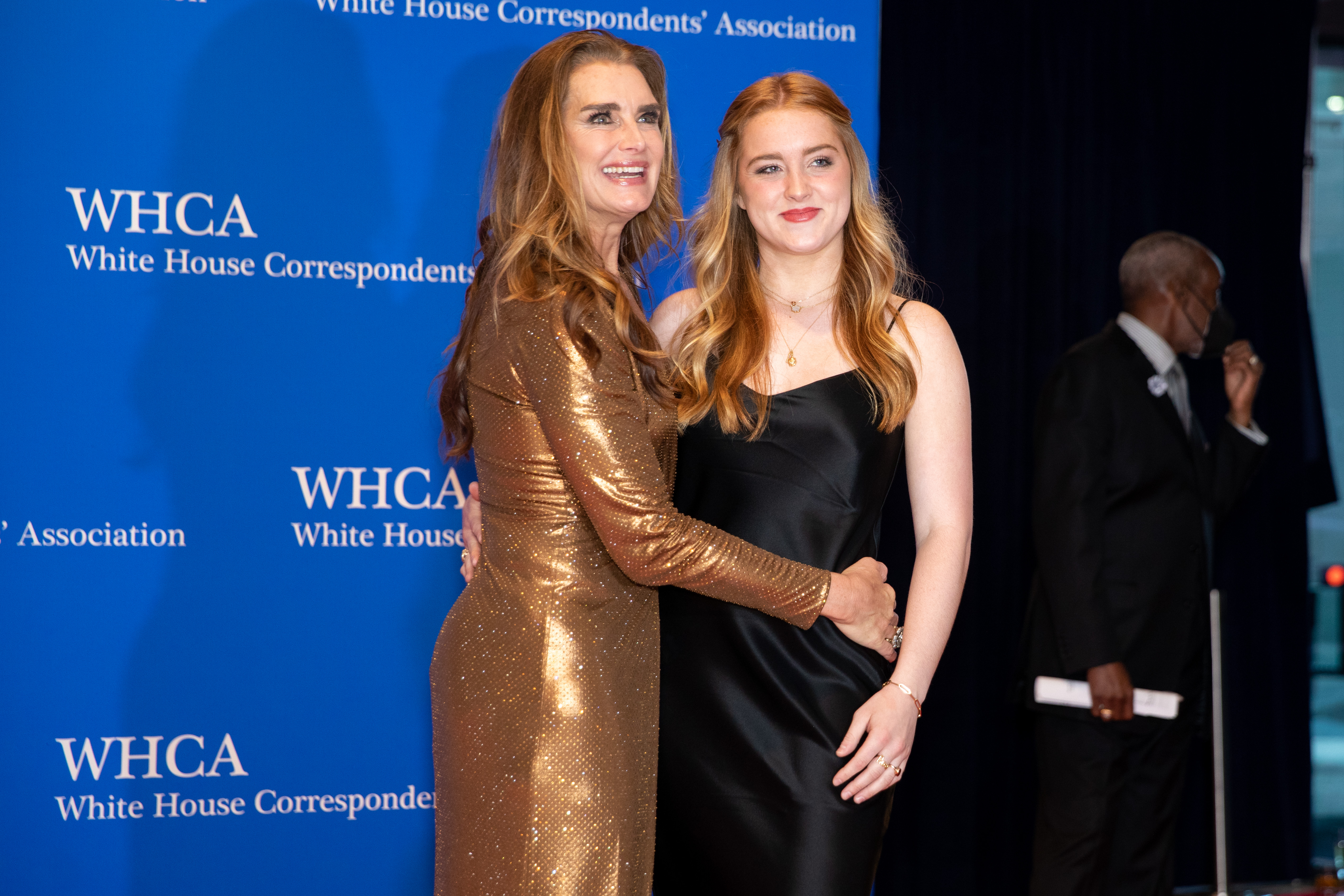 Brooke Shields and her daughter Rowan Shields on the red carpet of the White House Correspondents Dinner at the Washington Hilton in Washington, D.C. on April 30, 2022 | Source: Getty Images
