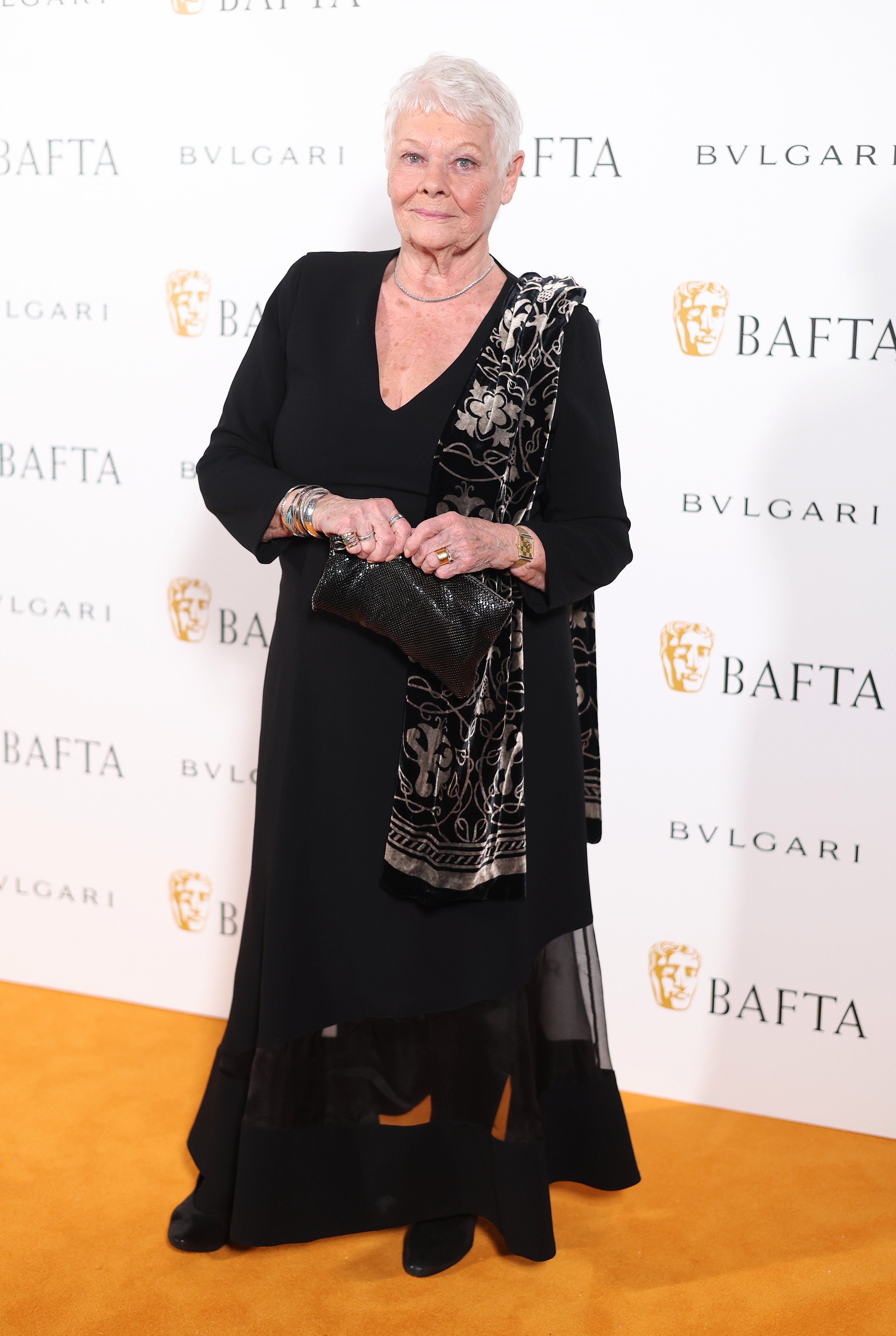 Judi Dench attends the British Academy Film Awards 2022 Gala Dinner at The Londoner Hotel on March 11, 2022, in London, England. | Source: Getty Images