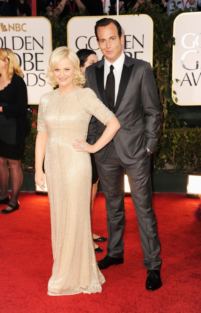 Amy Poehler and Will Arnett arrive at the 69th Annual Golden Globe Awards  | Getty Images