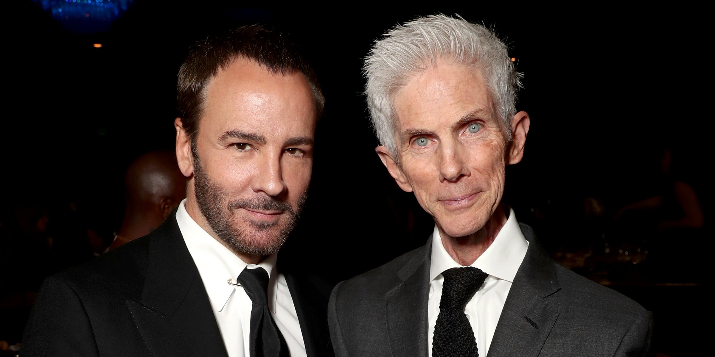 Richard Buckley with Tom Ford | Source: Getty Images
