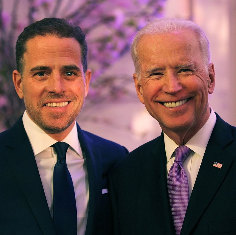 Joe Biden und sein Sohn Hunter. l Quelle: Getty Images