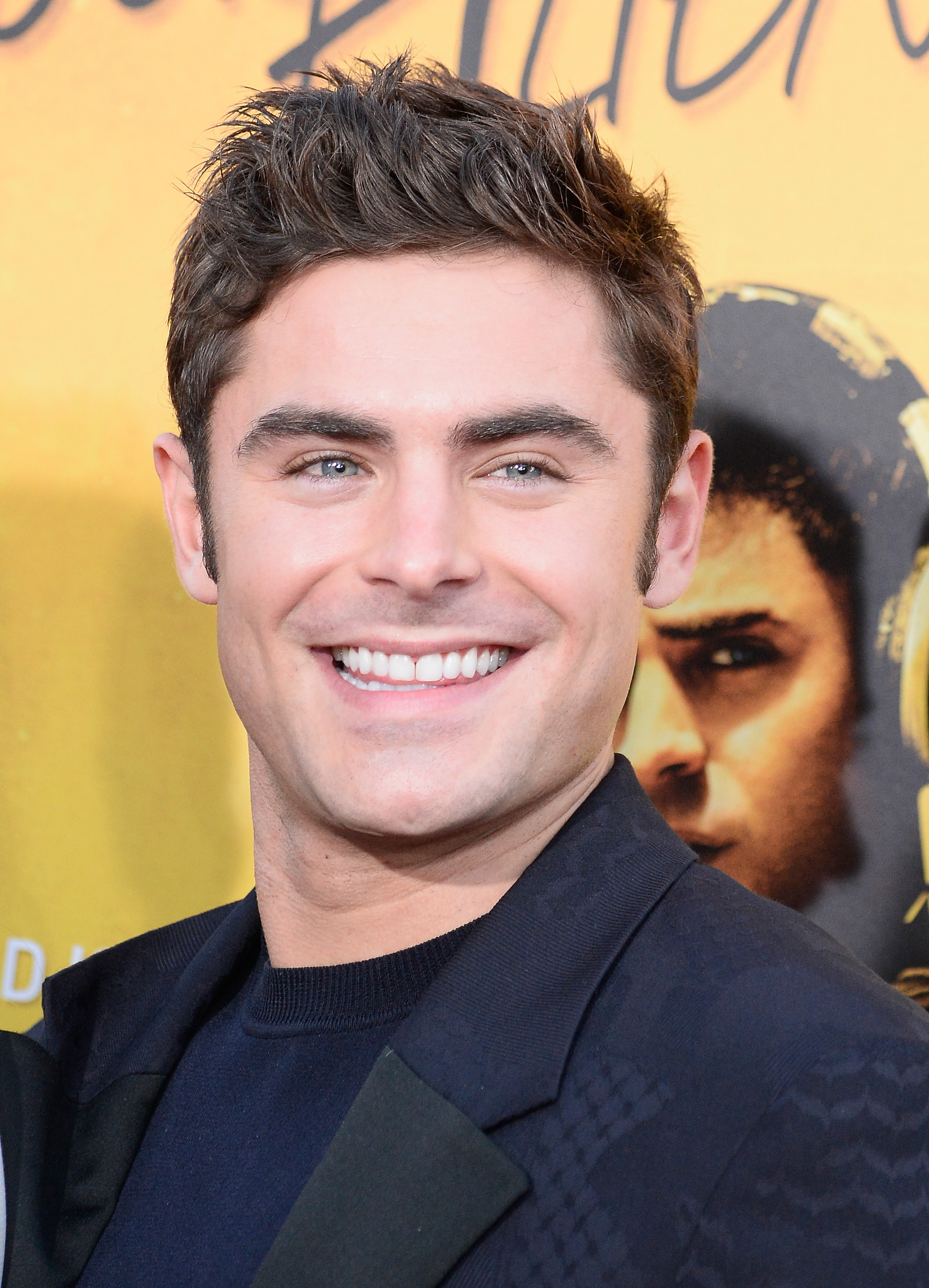 Zac Efron August 20, 2015, in Hollywood, California. | Source: Getty Images