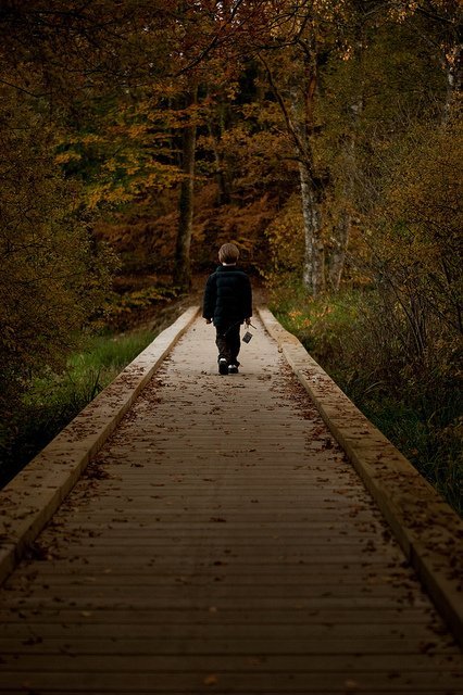 Un enfant qui marche seul. l Source: Flickr Un enfant qui marche seul. l Source: Flickr