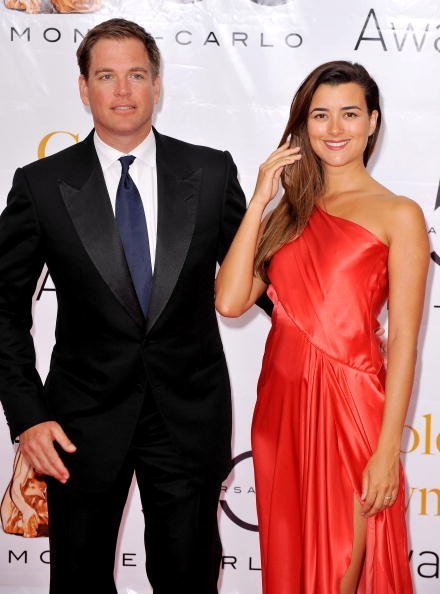 Michael Weatherly and Cote De Pablo at Grimaldi Forum on June 10, 2010 in Monte-Carlo, Monaco. | Photo: Getty Images