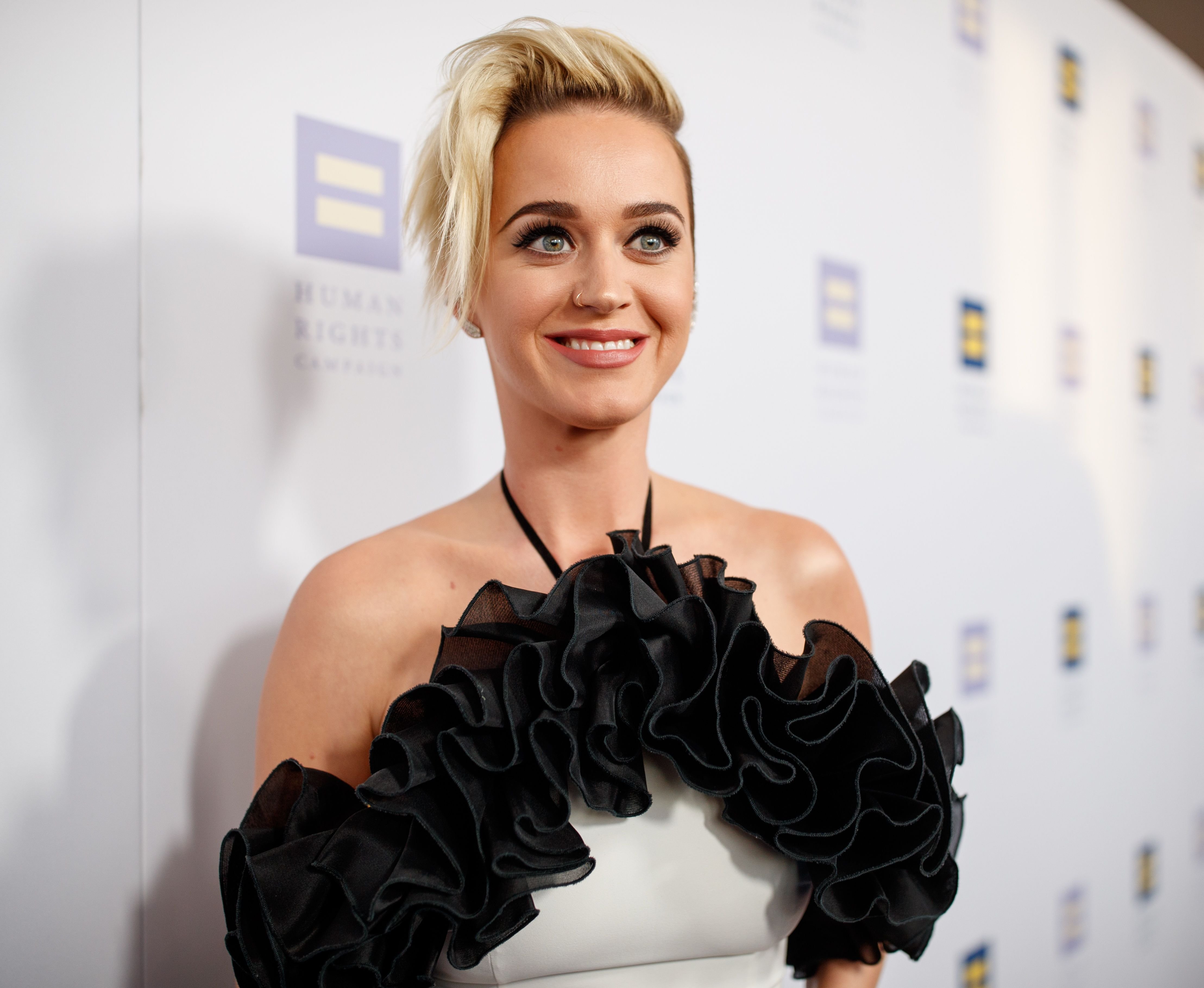 Katy Perry at The Human Rights Campaign Los Angeles Gala Dinner on March 18, 2017, in Los Angeles, California | Photo: Christopher Polk/Getty Images