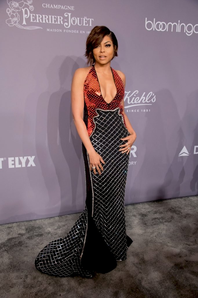 NEW YORK, NY - FEBRUARY 7: Actor Taraji P. Henson attends the 2018 amfAR Gala New York at Cipriani Wall Street on February 7, 2018 in New York City. (Photo by Kevin Tachman/Getty Images)