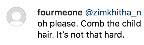 Comment under Jeannie Mai's Instagram post from April 5, 2023. | Source: Instagram.com/thejeanniemai