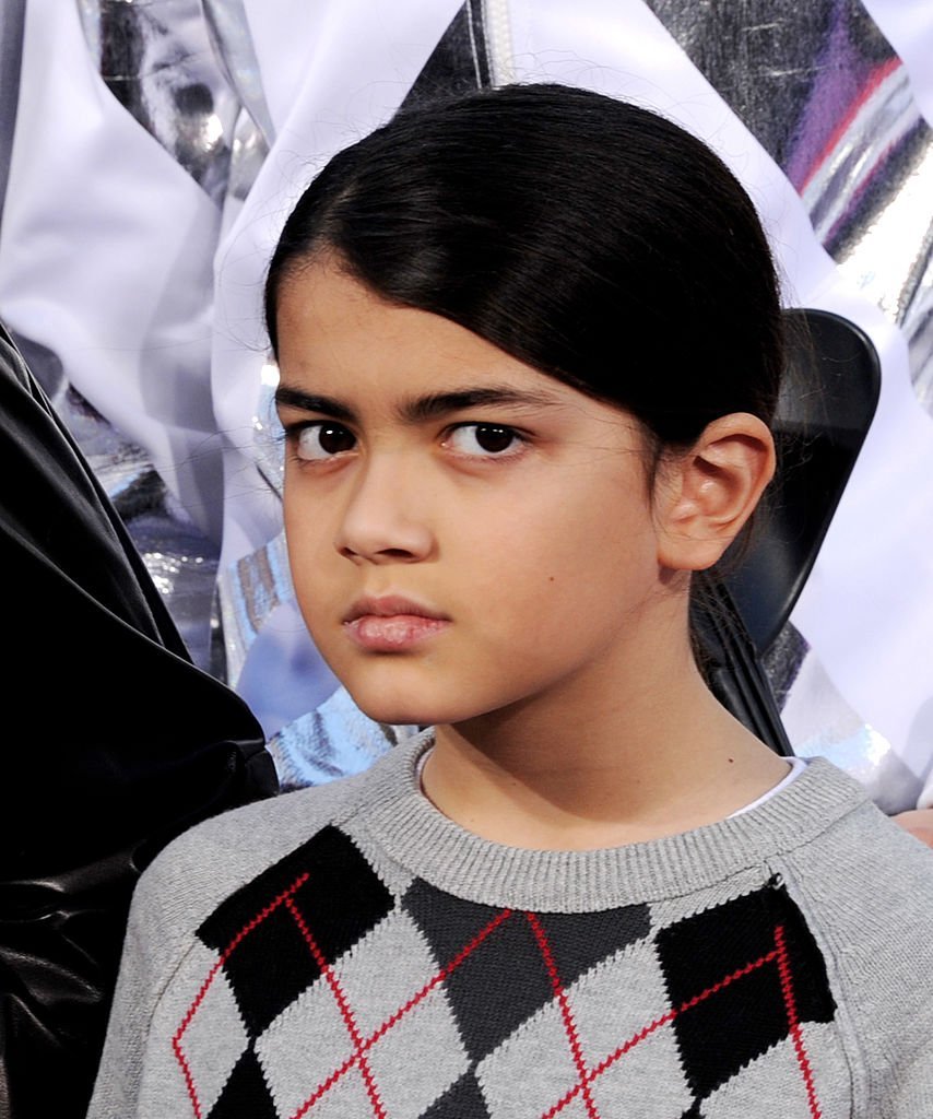 Blanket Jackson appears at the Michael Jackson Hand and Footprint ceremony at Grauman's Chinese Theatre | Photo: Getty Images
