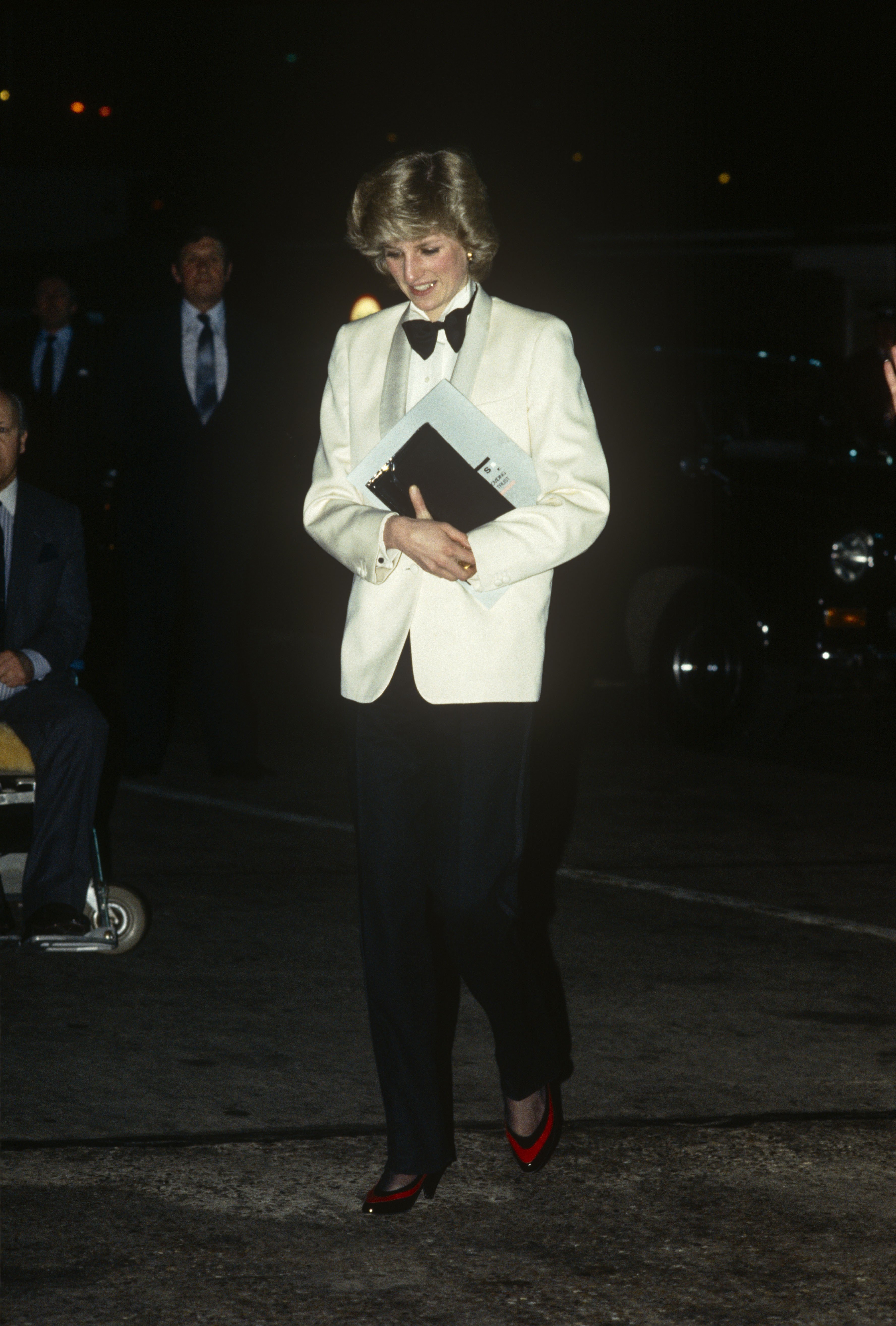 Princesa Diana en Birmingham en febrero de 1984. | Foto: Getty Images
