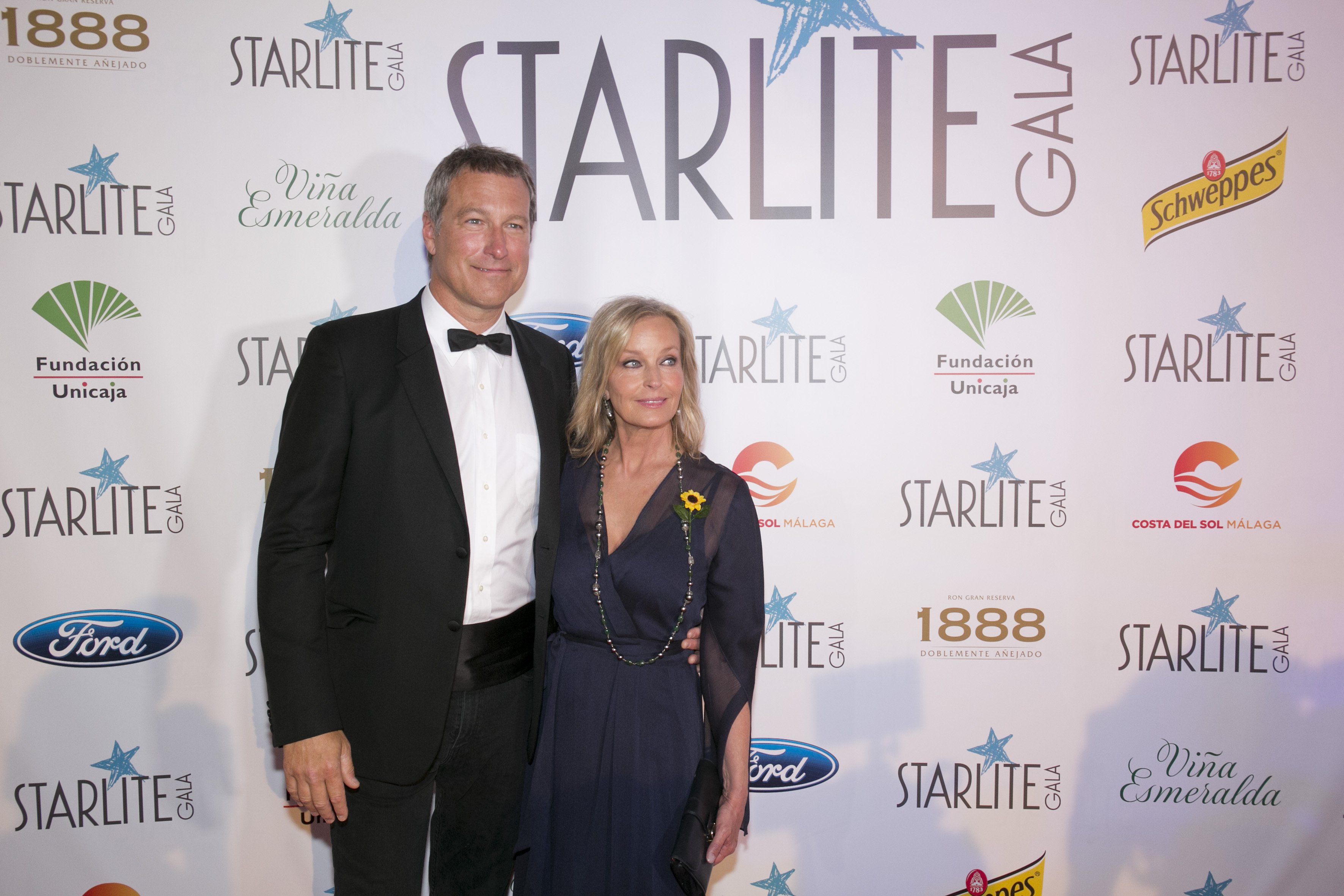 John Corbett and Bo Derek attend the Starlite Gala on August 11, 2018 in Marbella, Spain | Source: Getty Images