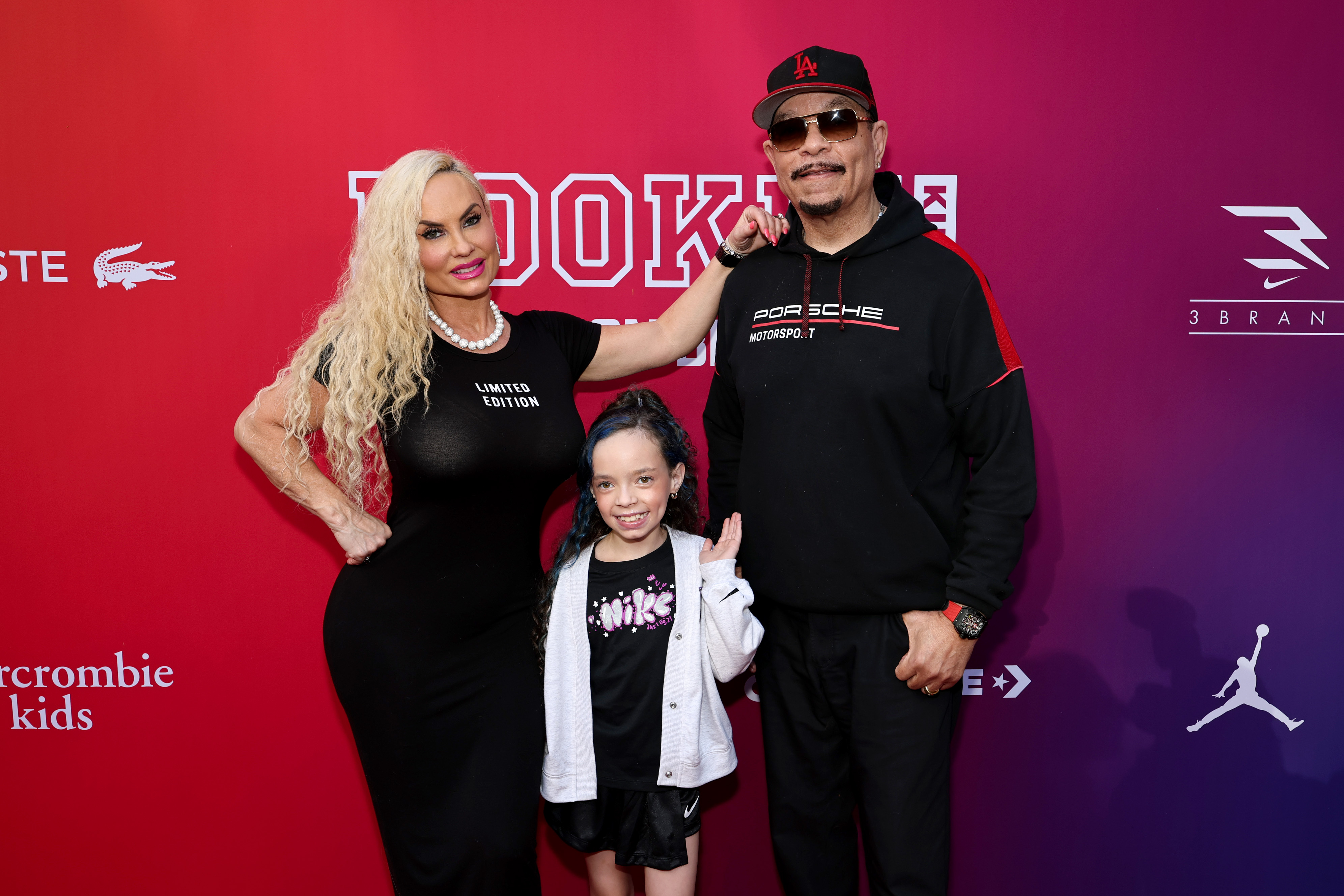 Coco Austin, Chanel Nicole Marrow, and Ice-T attend the Haddad Fashion Show on September 18, 2025 | Source: Getty Images