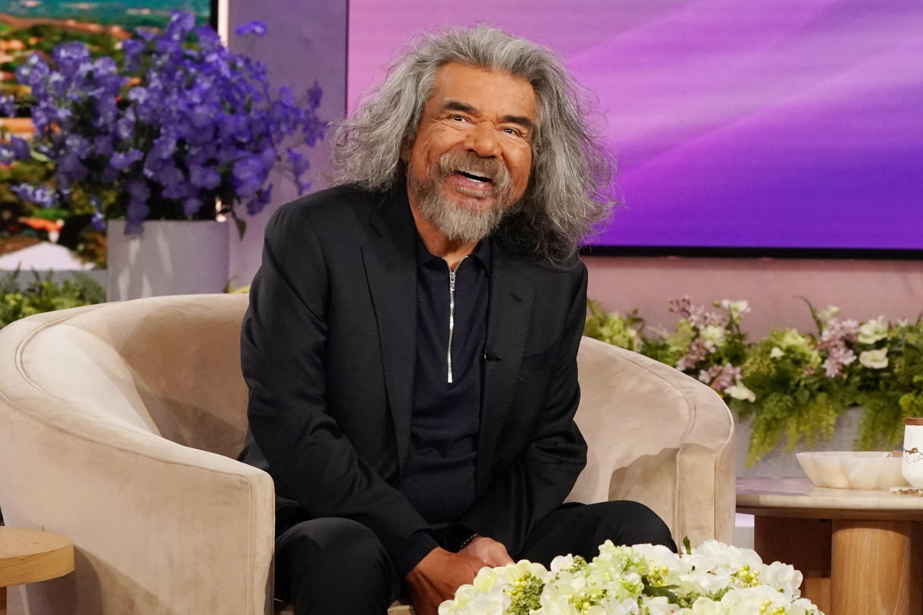 George Lopez during his interview with Jennifer Hudson. | Source: Getty Images