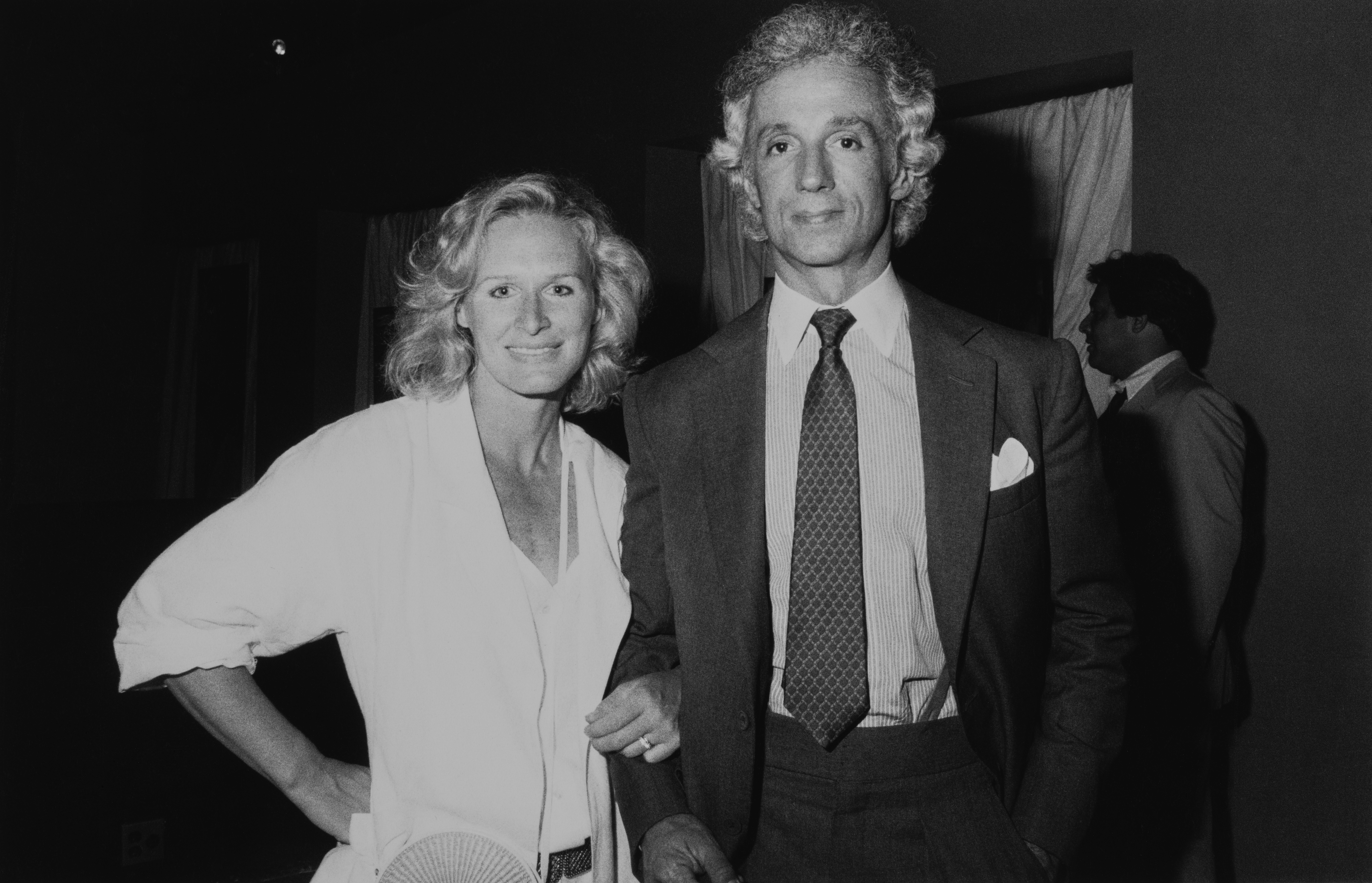 Glenn Close and James Marlas in New York City in the 1980s | Source: Getty Images