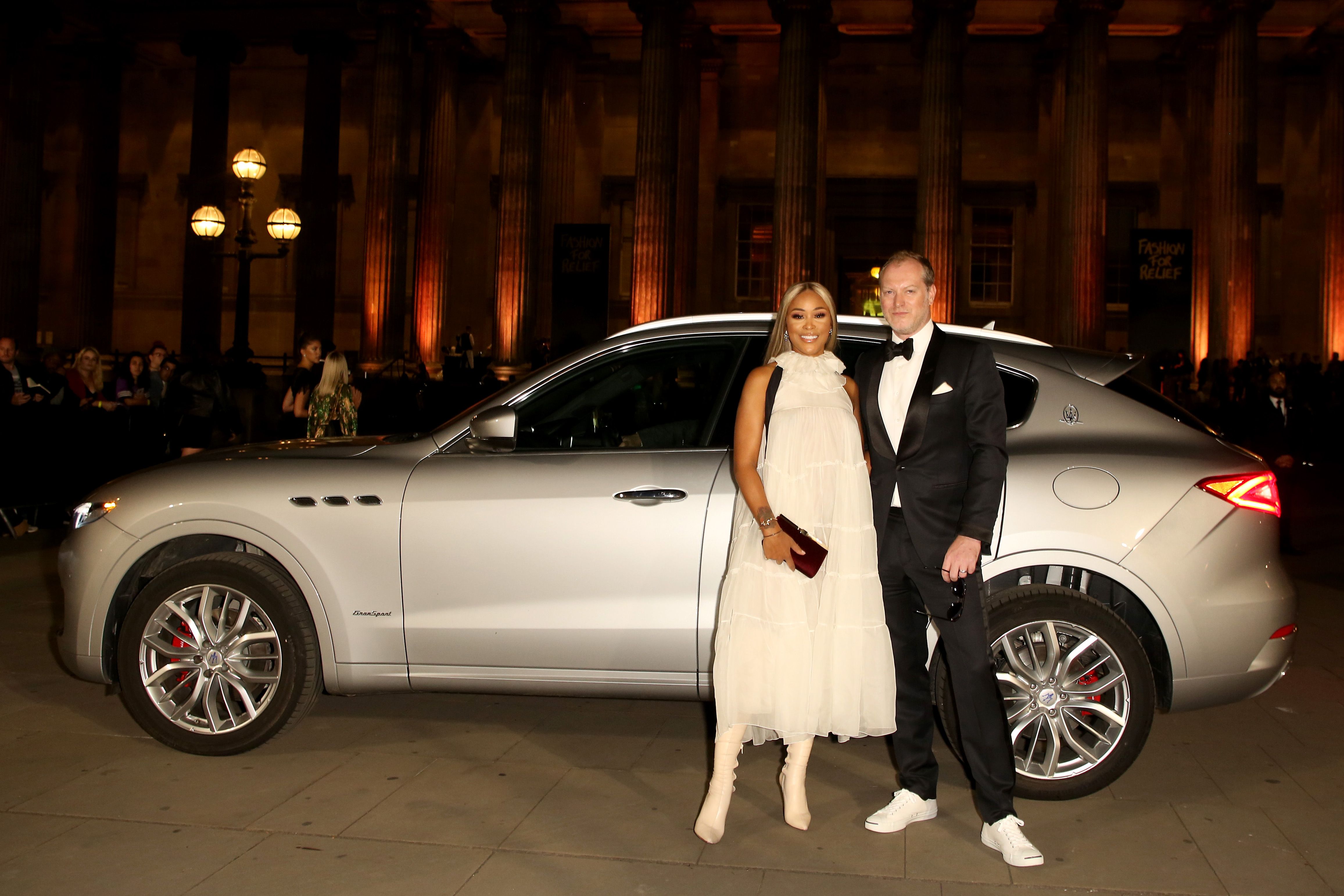 Eve and Maximillion Cooper at the Fashion For Relief at The British Museum on September 14, 2019 in London, England | Photo: Getty Images