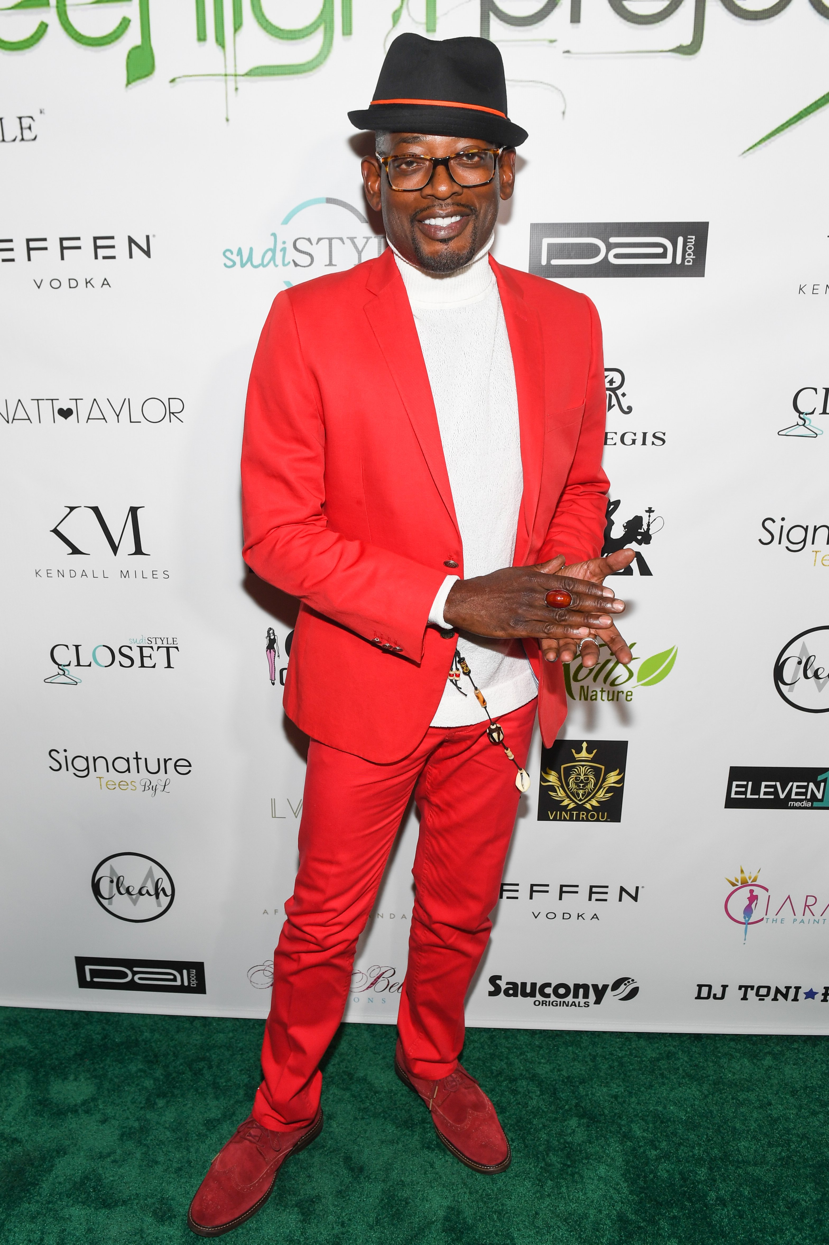 Actor T.C. Carson arrives at 'The Greenlight Project' Fall/Winter Show at Trees. | Photo: GettyImages/Global Images of Ukraine