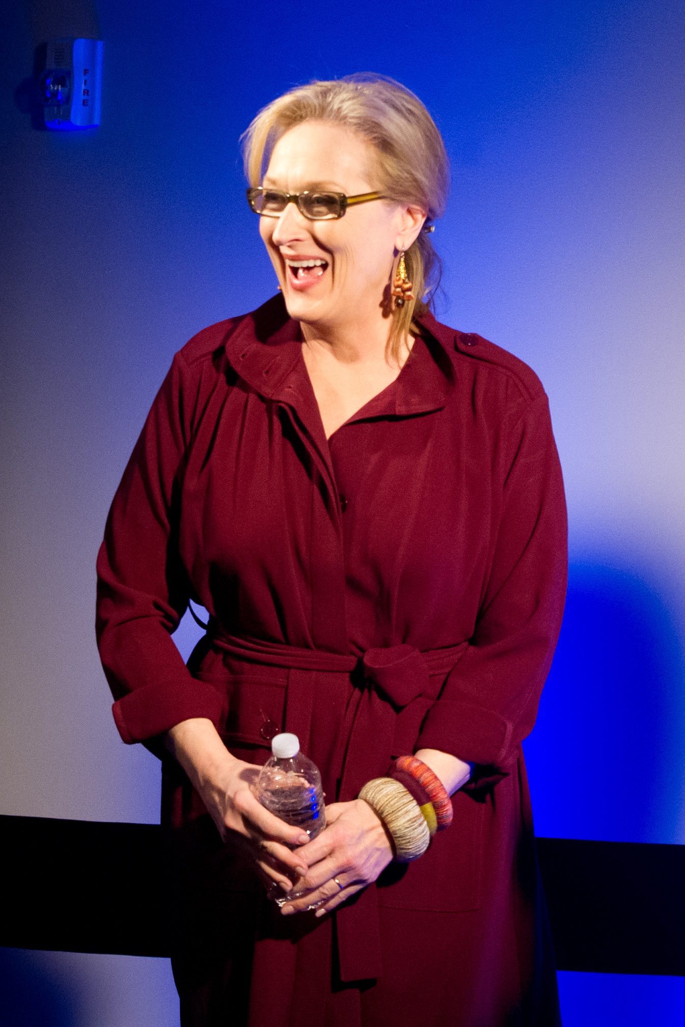 Meryl Streep during the Apple Store Soho on December 14, 2011, in New York City. | Source: Getty Images