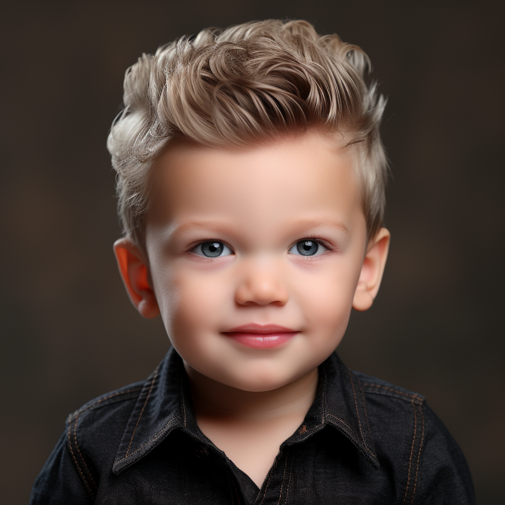 What Gwen Stefani and Blake Shelton's biological son would look look like as a toddler | Source: Midjourney