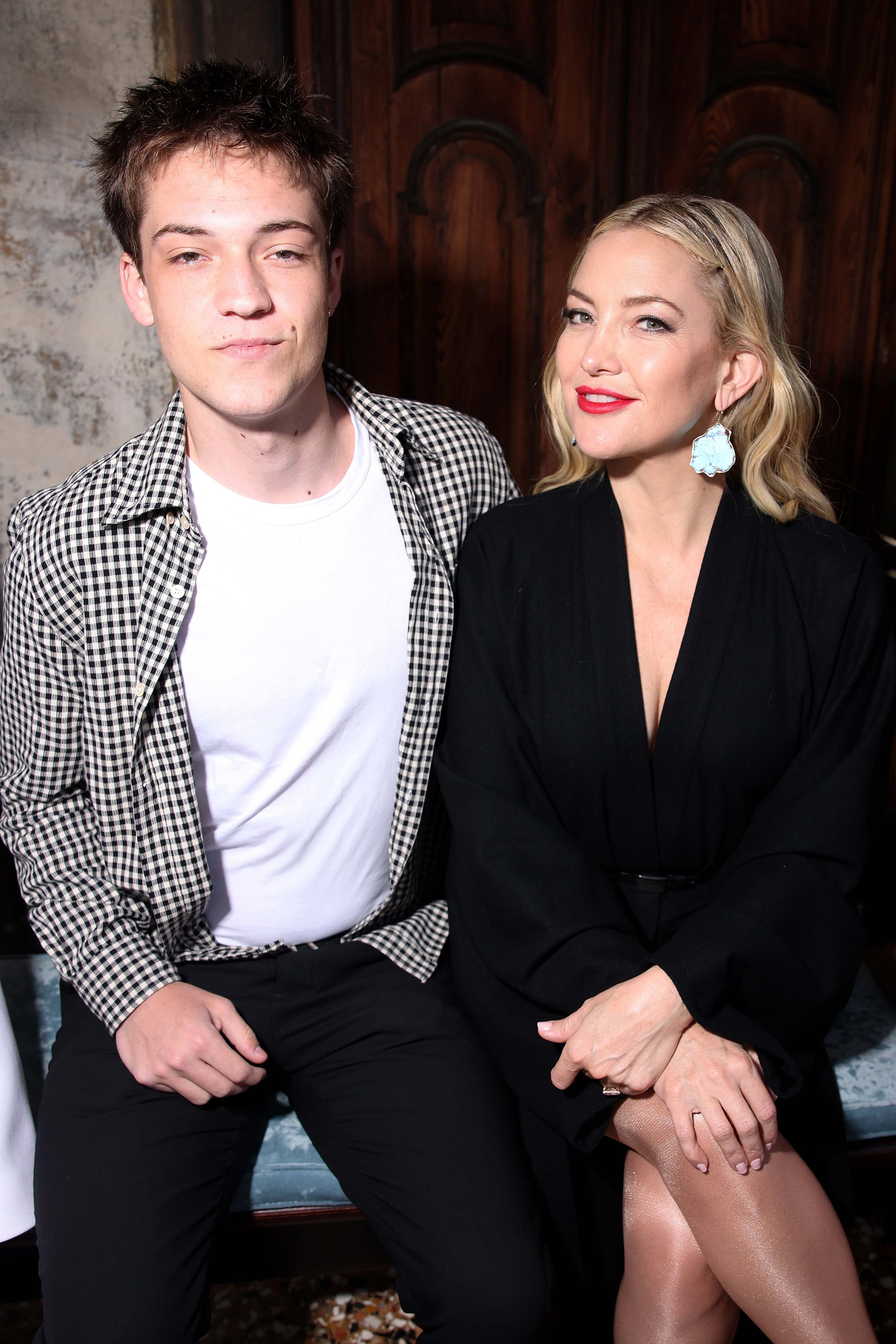 Ryder Robinson and Kate Hudson at the Max Mara Resort 2025 in Venice, Italy on June 11, 2024. | Source: Getty Images