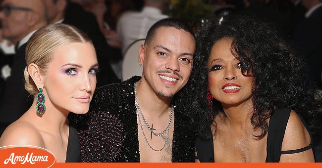 Ashlee Simpson, Evan Ross, and Diana Ross attend the 27th annual Elton John AIDS Foundation Academy Awards Viewing Party sponsored by IMDb and Neuro Drinks celebrating EJAF and the 91st Academy Awards on February 24, 2019 in West Hollywood, California | Photo: Getty Images