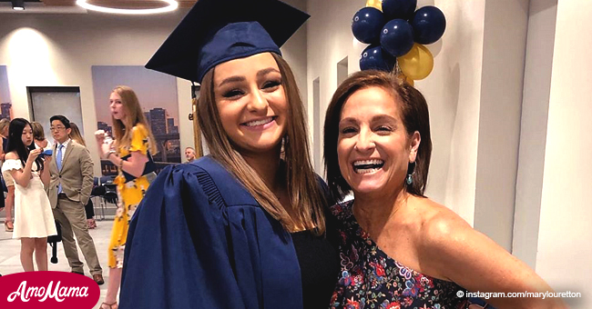 Mary Lou Retton and Daughter Skyla on Her Graduation Day (Photo)