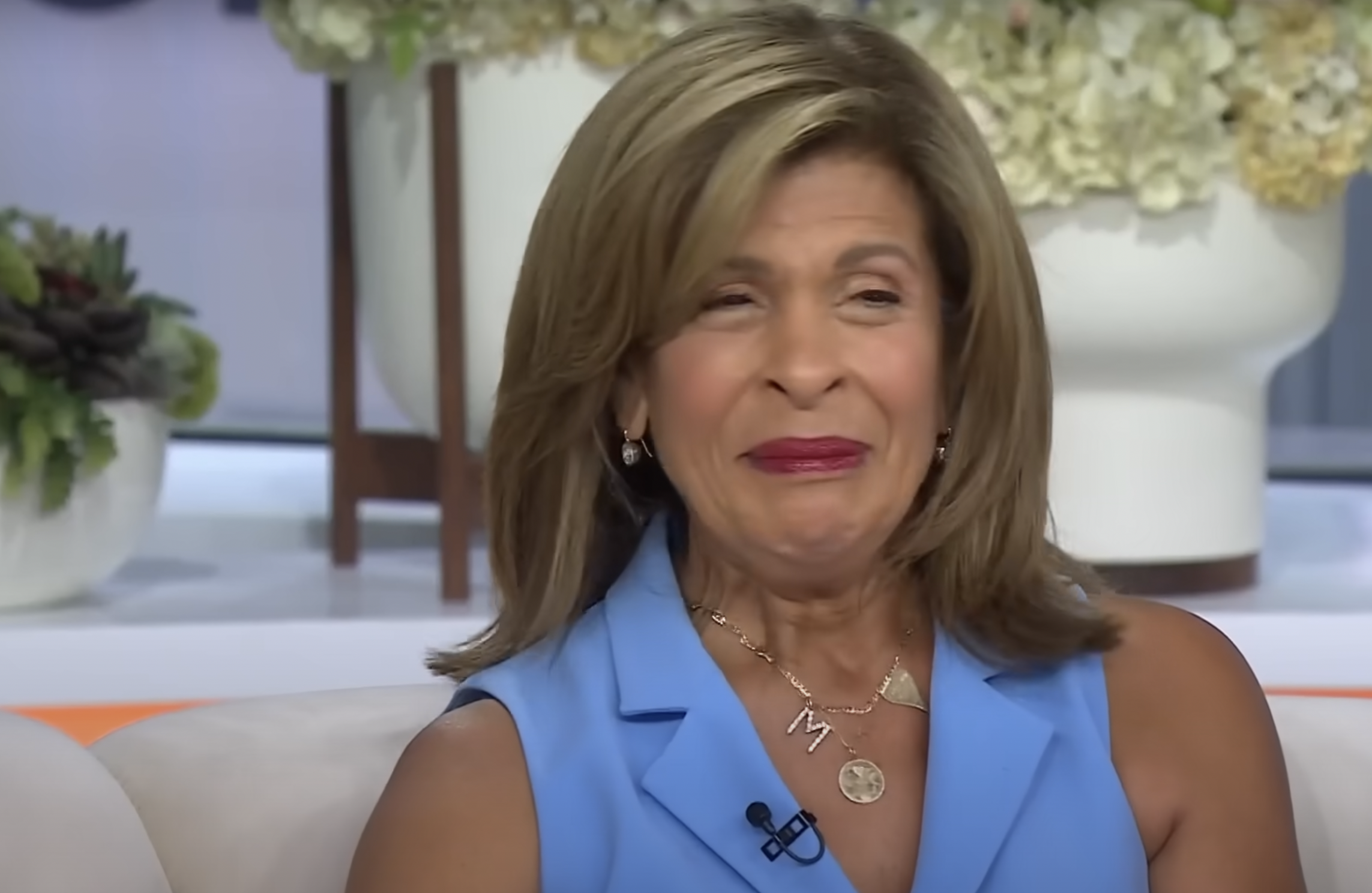 Hoda Kotb gets emotional on the "Today" show | Source: YouTube/TODAY