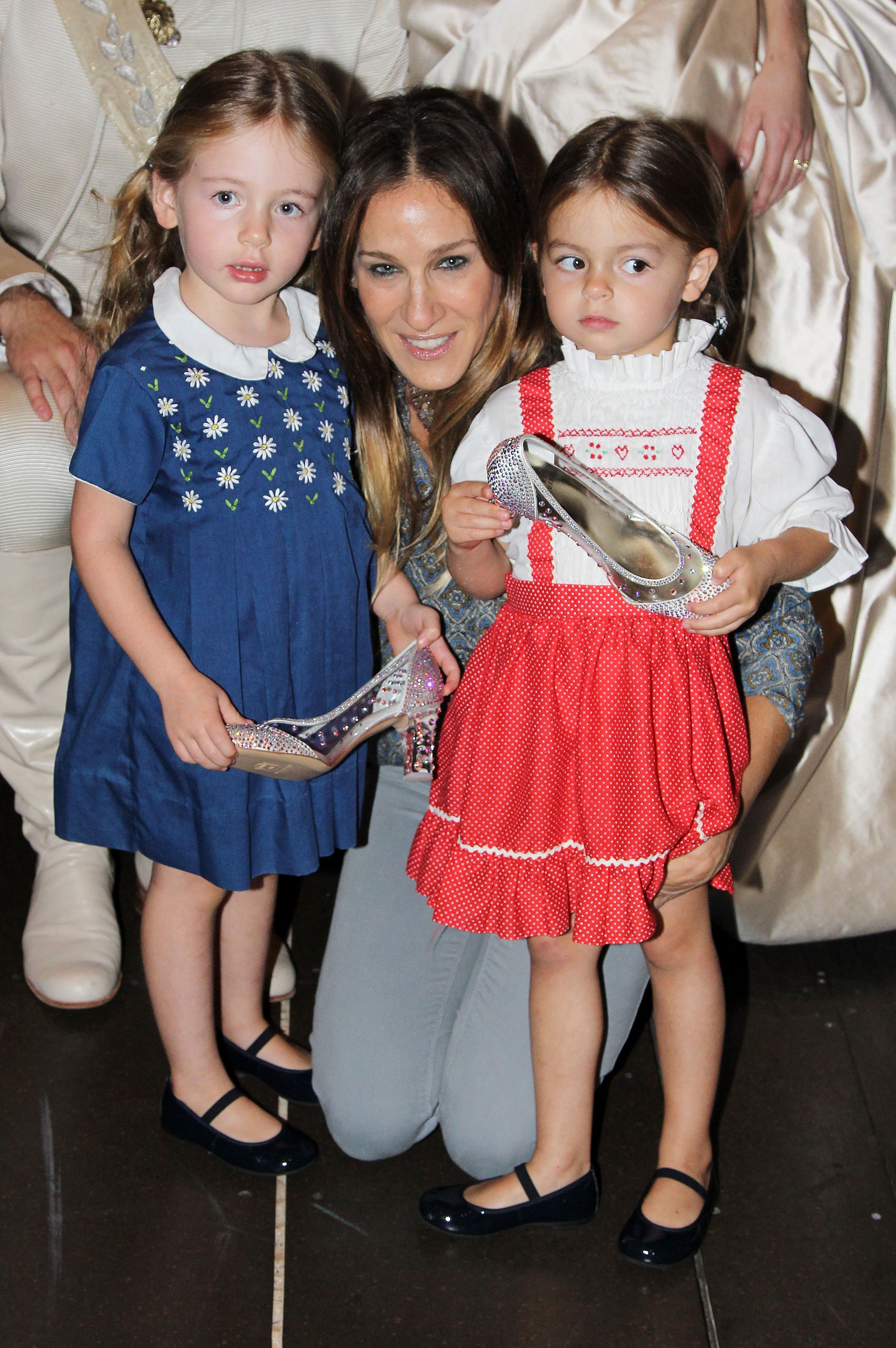 Marion Loretta Elwell Broderick, mother Sarah Jessica Parker and Tabitha Hodge Broderick on September 29, 2013 in New York City. | Source: Getty Images