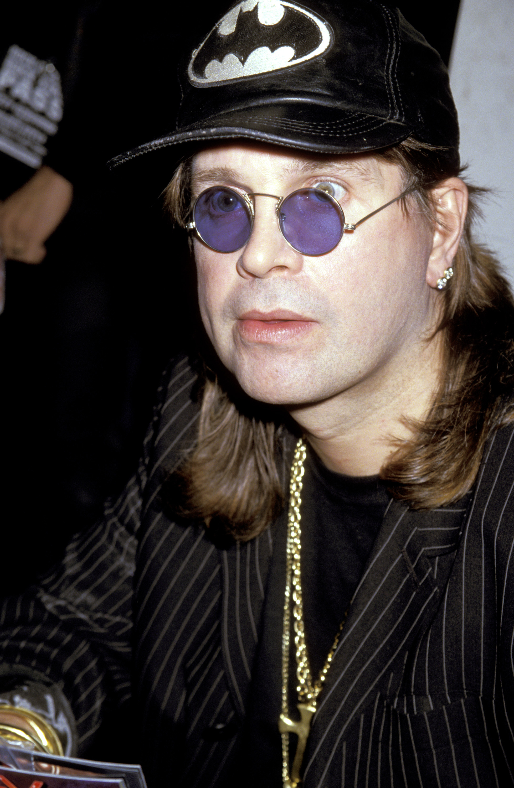 Ozzy Osbourne during the release of the comic book "Ozzy" at Golden Apple Comic Book Store in Hollywood, California, in 1994. | Source: Getty Images