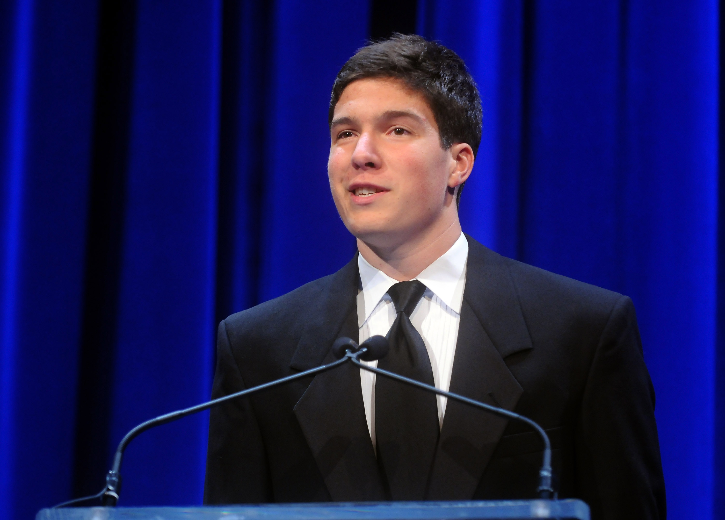 The late actor's son speaks during the 18th Annual "A Magical Evening Gala" hosted by the Christopher & Dana Reeve Foundation on November 10, 2008, in New York City | Source: Getty Images