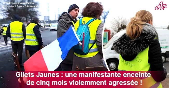 Un gilet jaune, enceinte de 5 mois, a été violemment agressée près de Rouen