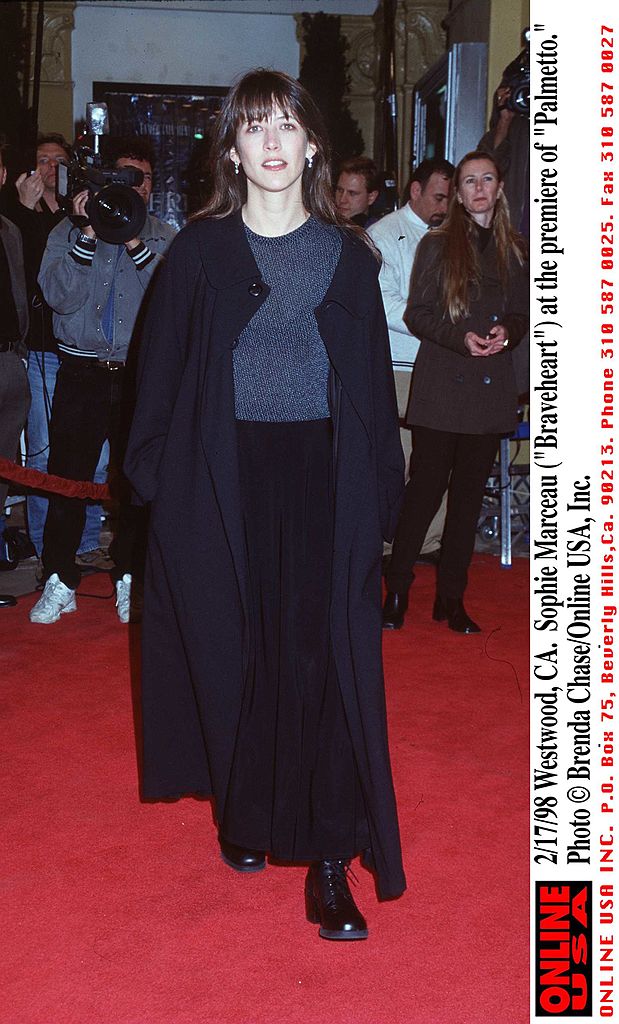 Sophie Marceau à Westwood en 1998 pour la première de "Palmetto". l Source : Getty Images