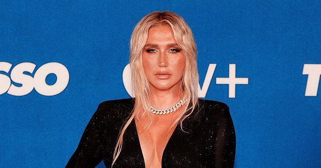 Kesha arrives at Apple's "Ted Lasso" season two premiere in Pacific Design Center on July 15, 2021. | Photo: Getty Images