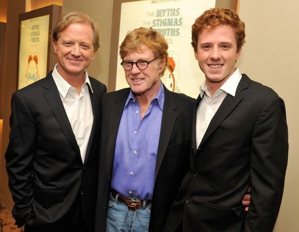  James Redford, Robert Redford, and Dylan Redford at HBO's New York Premiere of "The Big Picture: Rethinking Dyslexia" in October 2012 | Photo: Getty Images