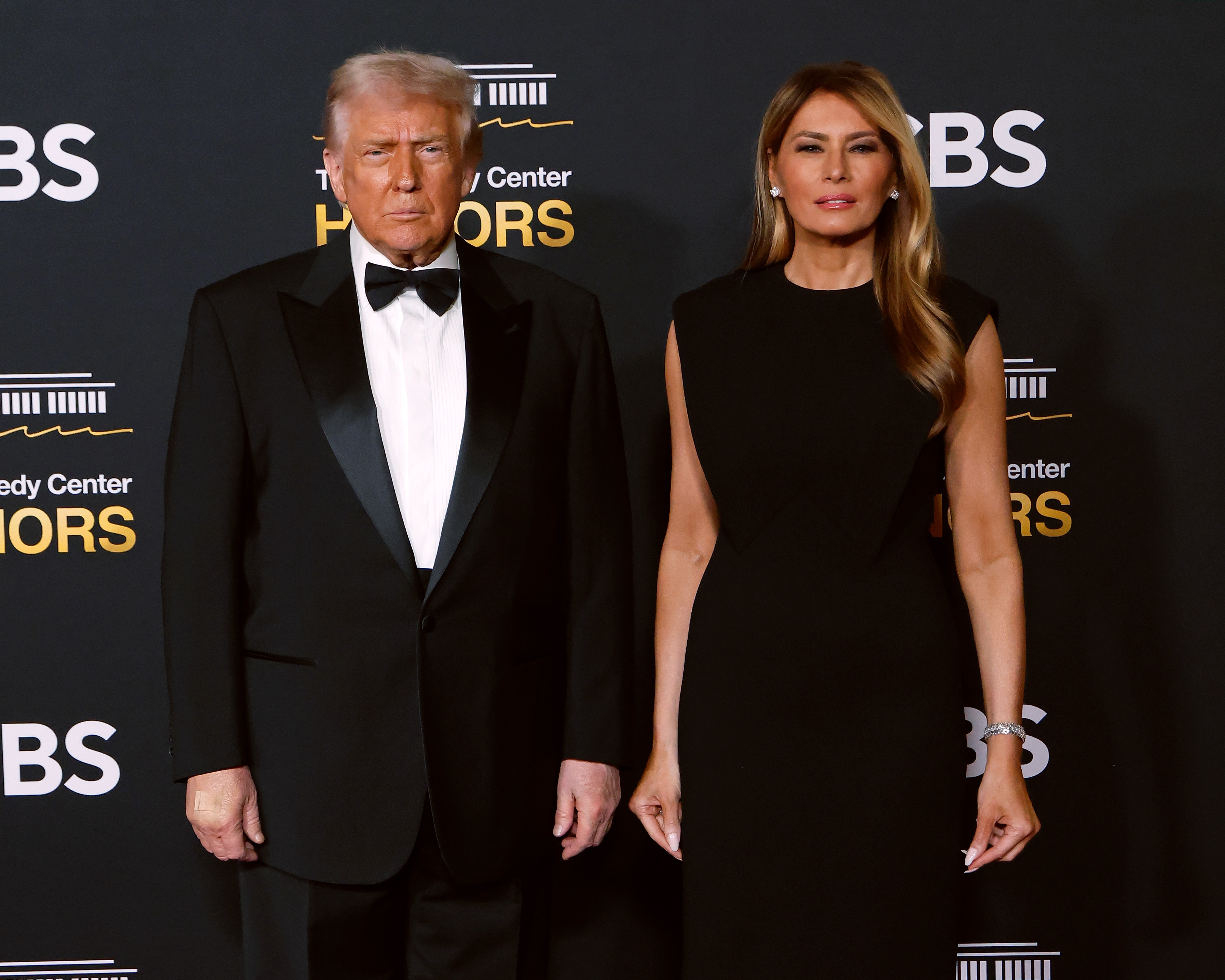 U.S. President Donald Trump and U.S. First Lady Melania Trump at the 48th Kennedy Center Honors gala in Washington, D.C., on December 7, 2025. | Source: Getty Images