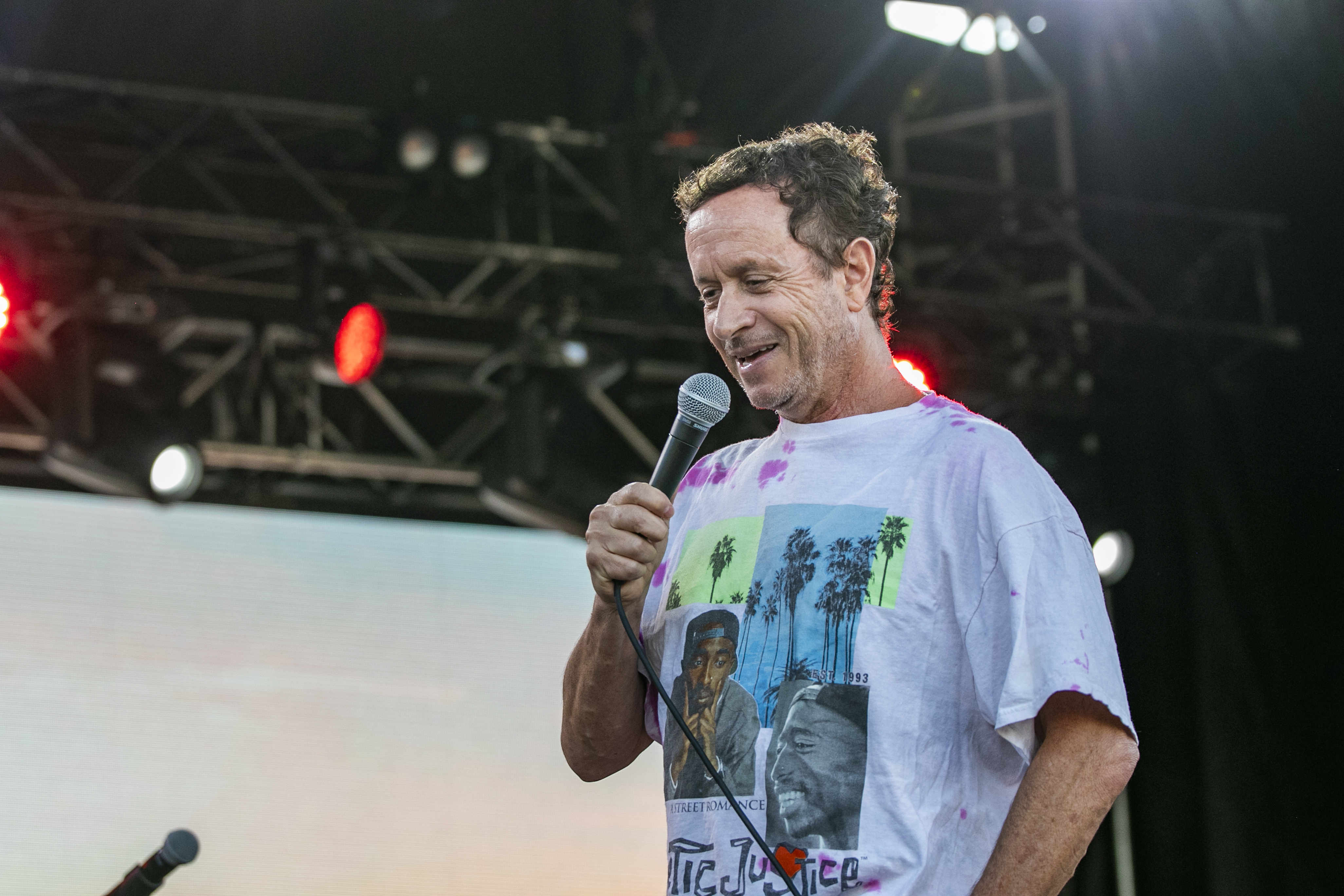 Pauly Shore performs at the Great Outdoor Comedy Festival on August 12, 2022, in Alberta, Canada. | Source: Getty Images