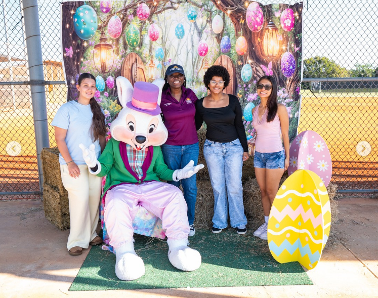 Nancy Metayer Bowen during an Easter Egg Hunt event in her community, from a post dated April 1, 2026 | Source: Instagram/cscommissioner3
