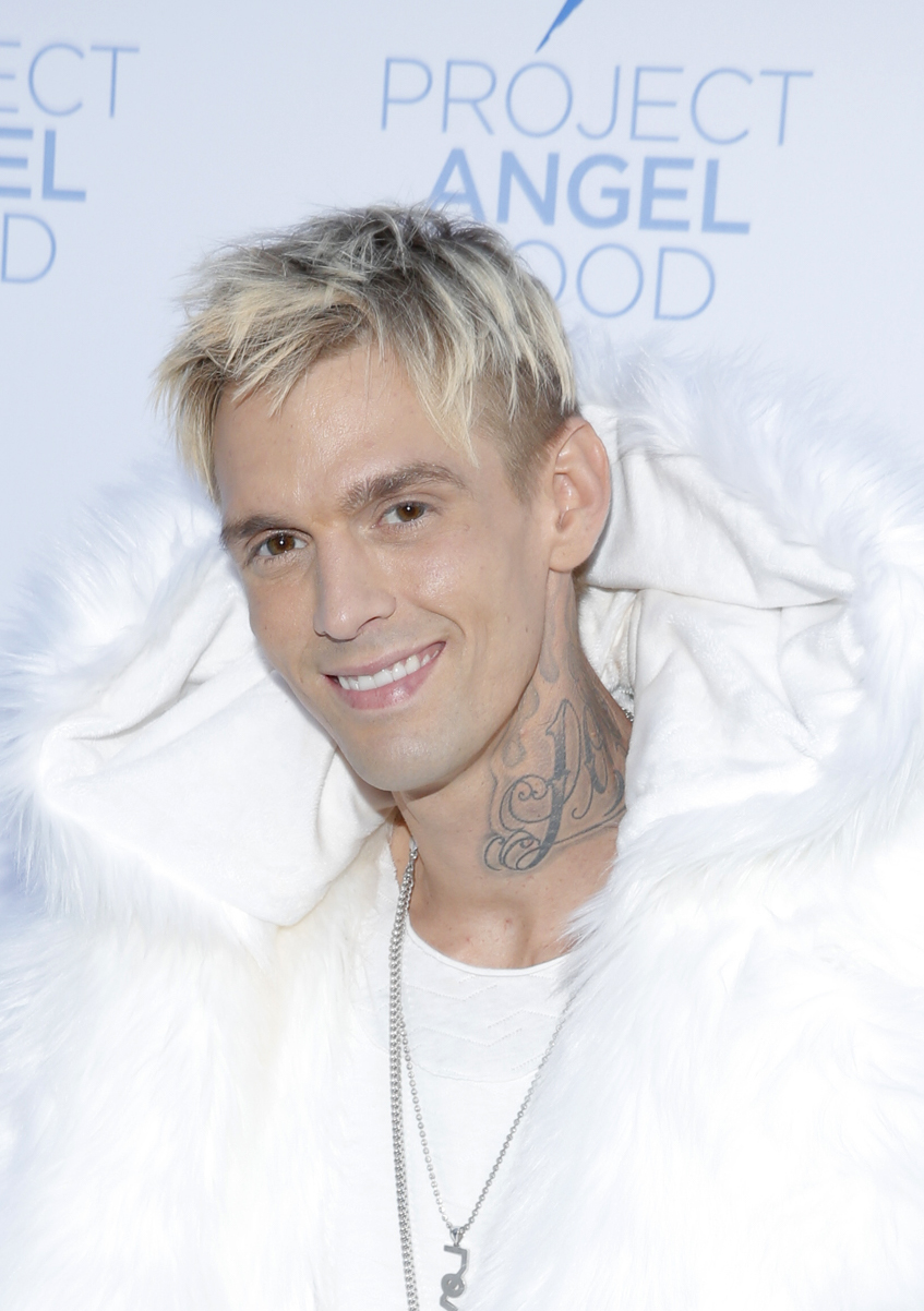 Aaron Carter at the Project Angel Food's 2017 Angel Awards | Source: Getty Images