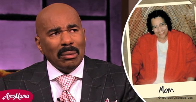 Steve Harvey bursts into tears during passionate tribute to his mother