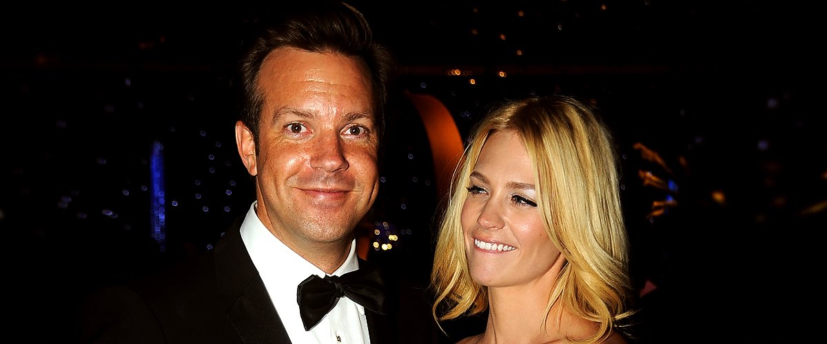 January Jones and actor Jason Sudeikis attend the AMC After Party for the 62nd Annual Emmy Awards at Soho House on August 29, 2010 | Photo: Getty Images