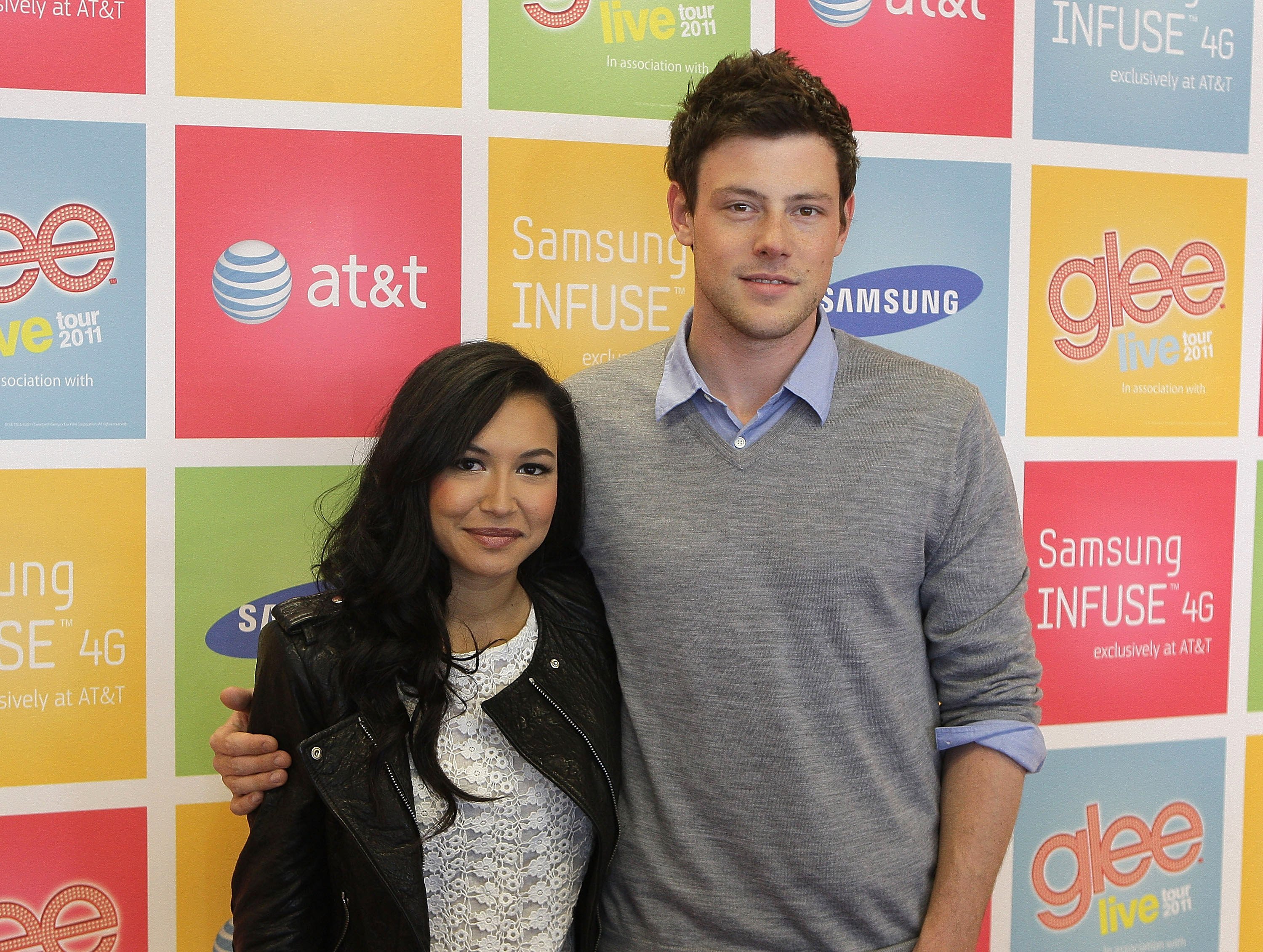 Naya Rivera and Cory Monteith during a 2011 meet and greet event in San Jose. | Photo: Getty Images