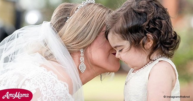 3-year-old cancer survivor is flower girl at the wedding of her bone marrow donor