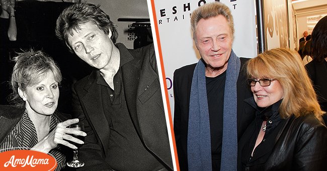 Georgianne and Christopher Walken at the Party for the Opening Night of "Edmund Kean" [left], Christopher Walken and Georgianne Walken at the "Stand Up Guys" premiere at the 48th Chicago International Film Festival on October 11, 2012 [right] | Source: Getty Images
