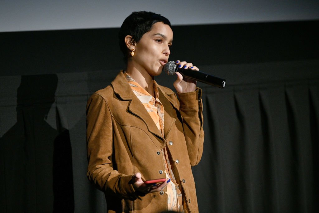 Zoe Kravitz speaks during the "High Fidelity" New York Premiere at The Metrograph on February 13, 2020 | Photo: Getty Images