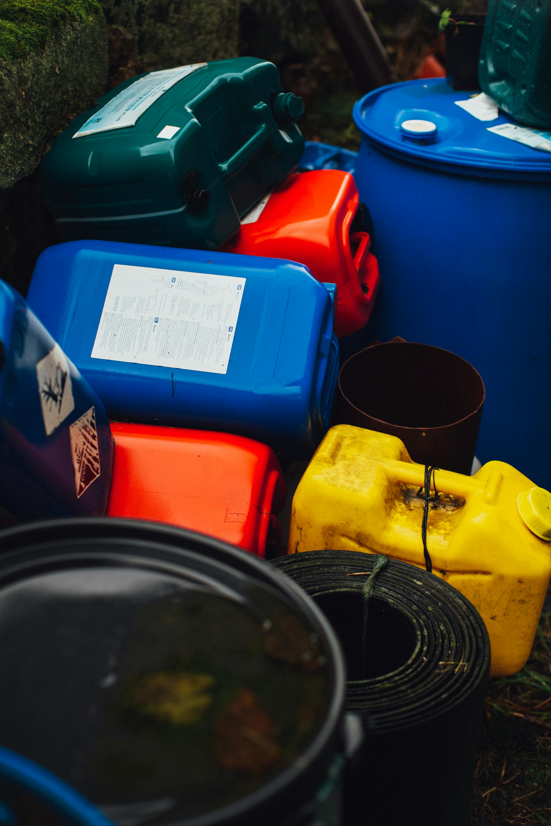 Numerous plastic containers | Source: Unsplash