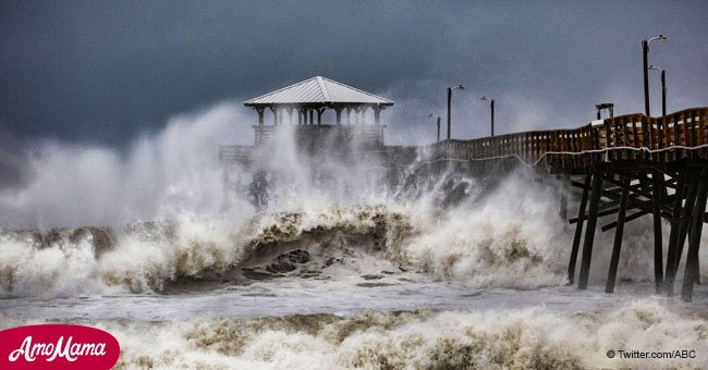 Catastrophic Hurricane Florence makes landfall in North Carolina causing serious losses