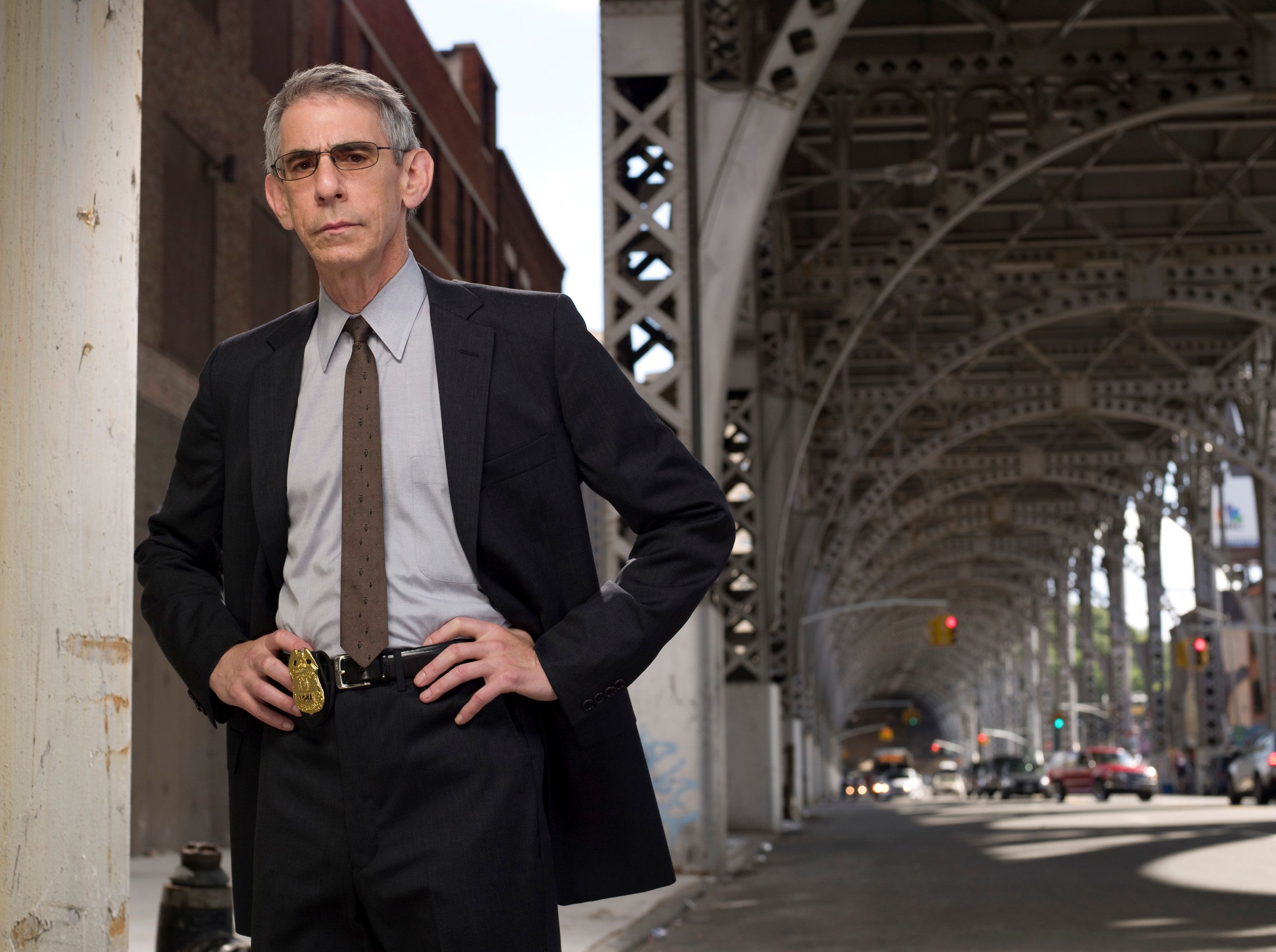 Richard Belzer as Detective John Munch on "Law & Order" Season 10. | Source: Getty Images