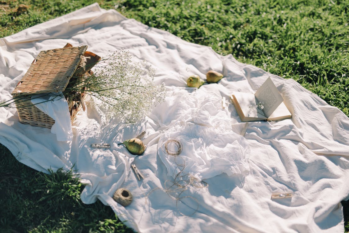 Manta de picnic. | Foto: Pexels