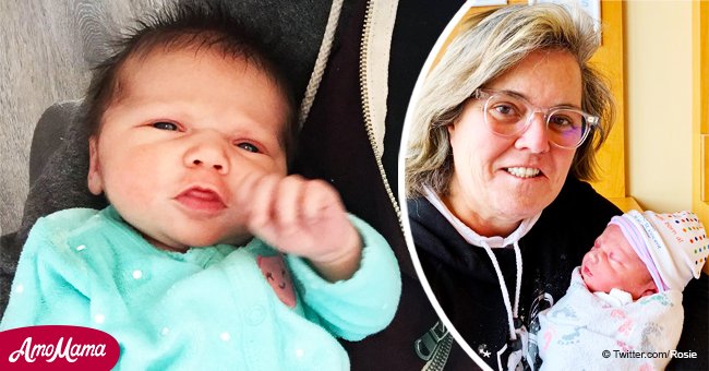 Rosie O'Donnell expresses her feelings about holding newborn granddaughter for the first time