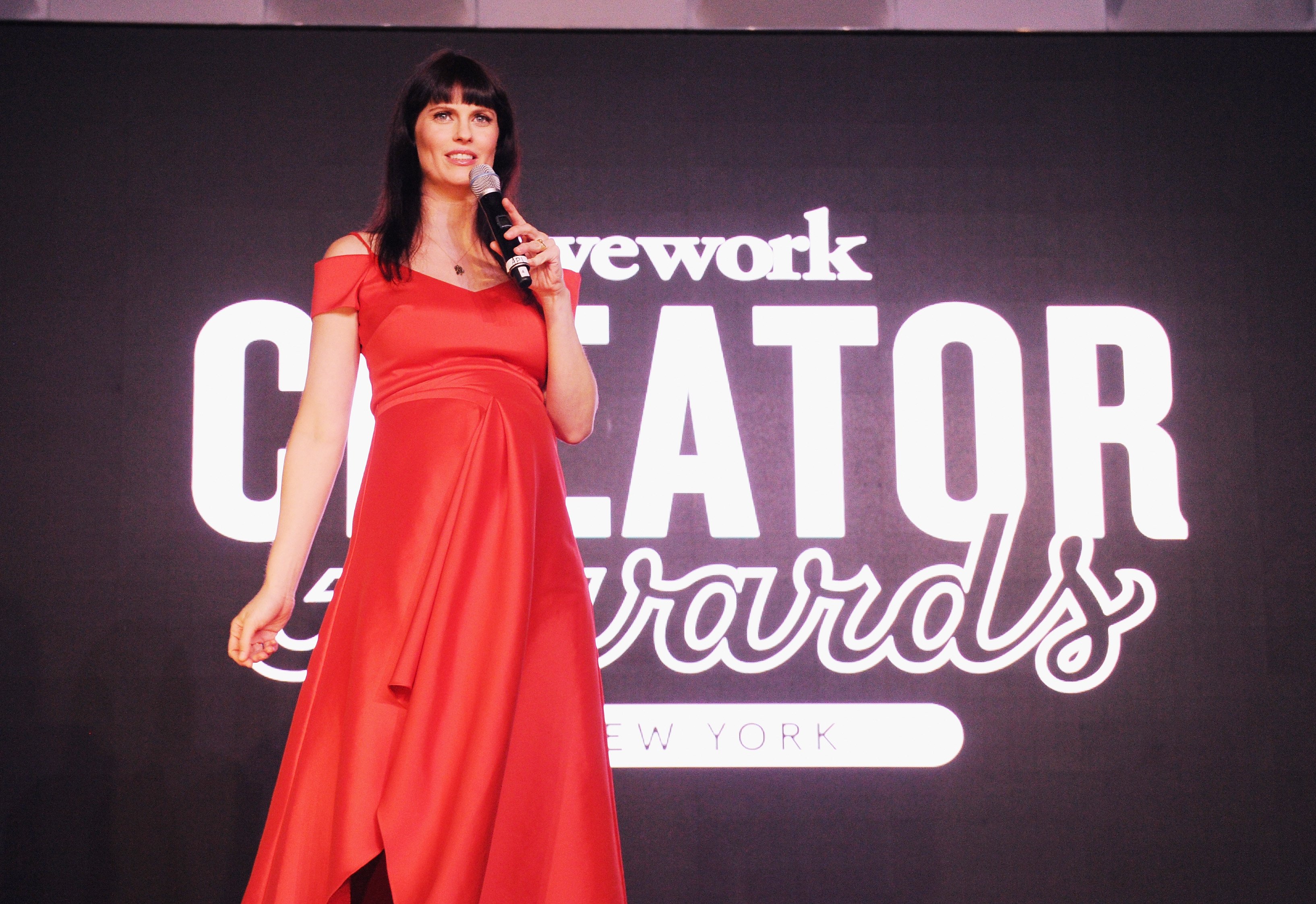 Adi Neumann speaks onstage at WeWork and Celebrates the New York Creator Awards on November 16, 2017, in New York. |  Source: Getty Images