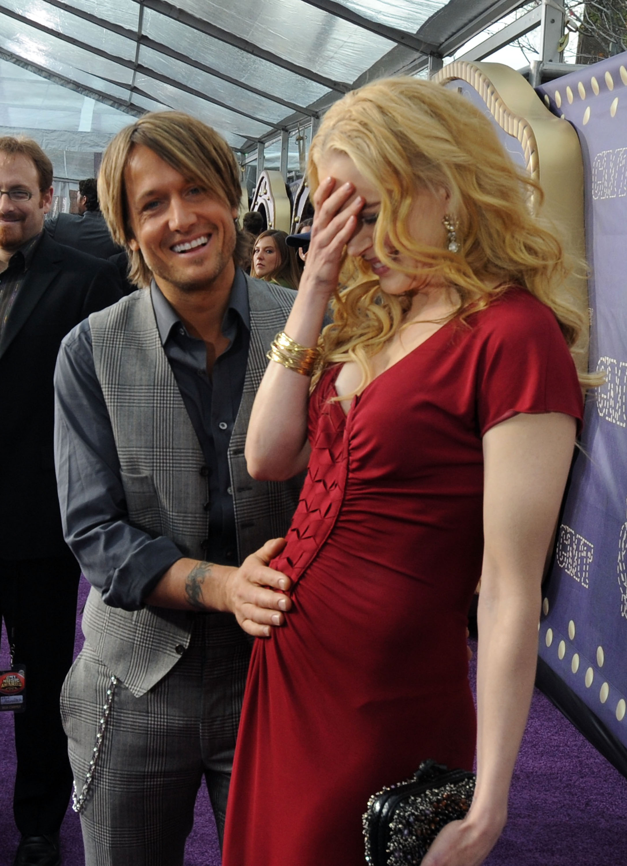 Keith Urban and Nicole Kidman at the CMT Music Awards on April 14, 2008, in Nashville, Tennessee | Source: Getty Images
