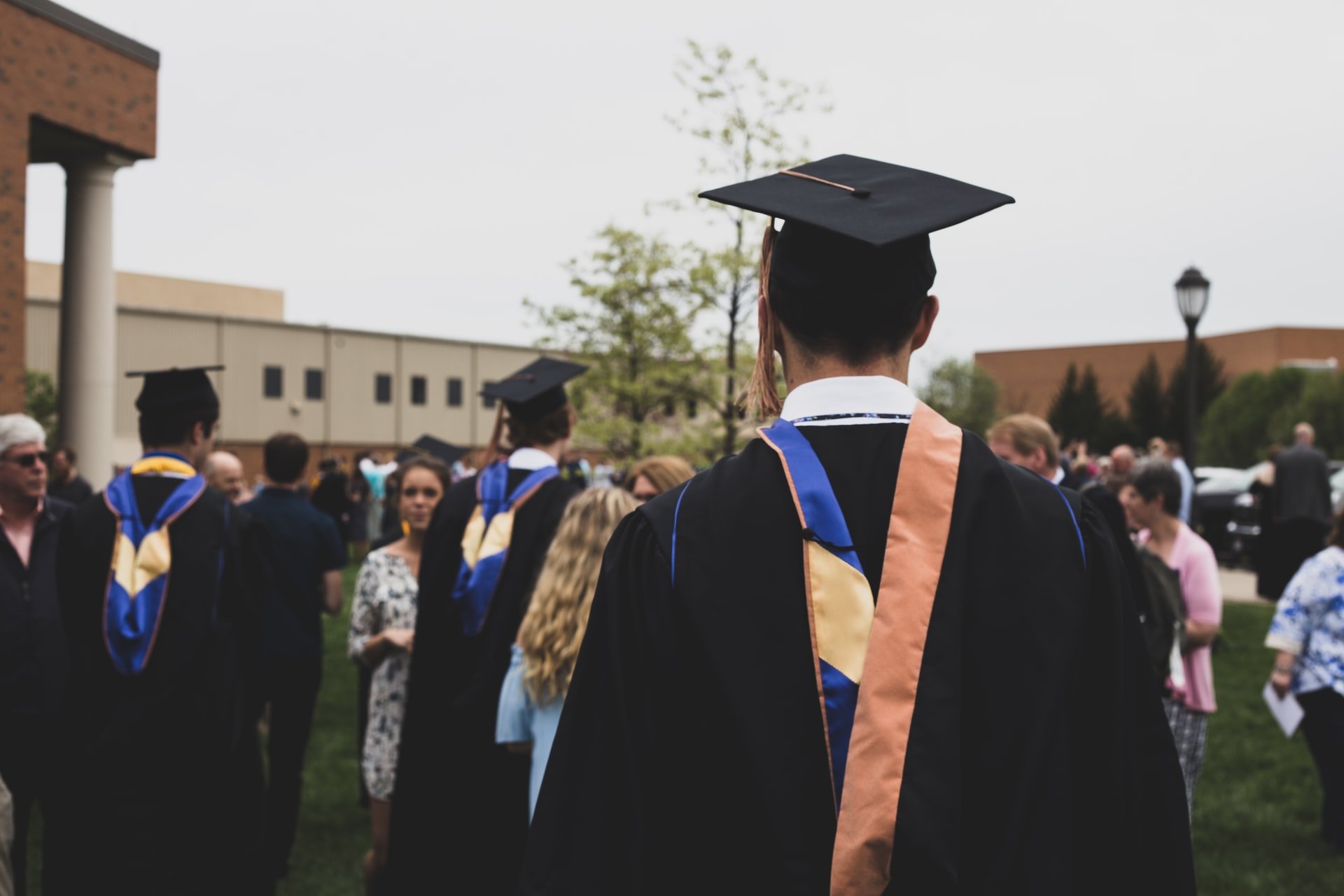 They saw their child graduate from afar. | Source: Unsplash